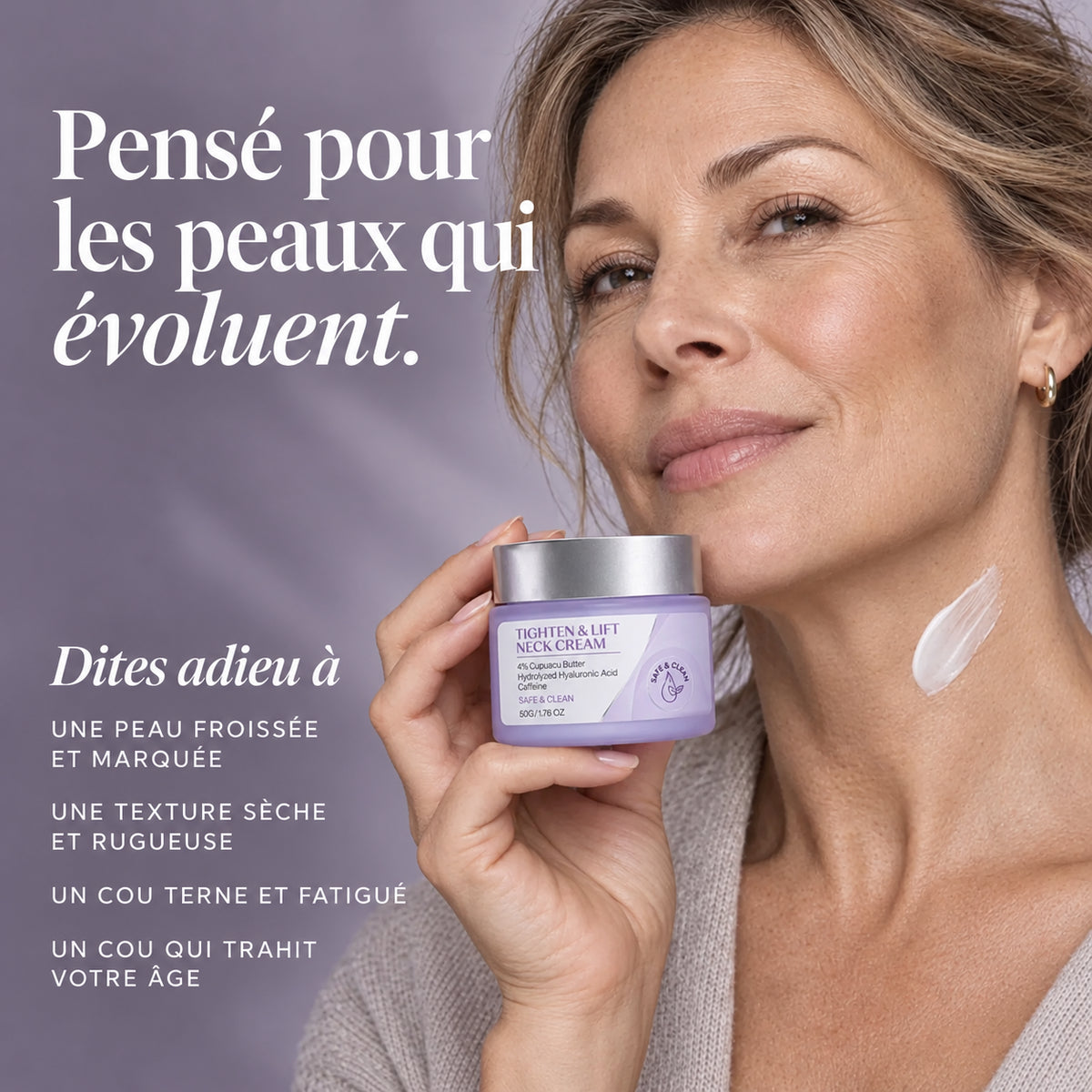 CIORA® Crème Cou Lissante & Repulpante