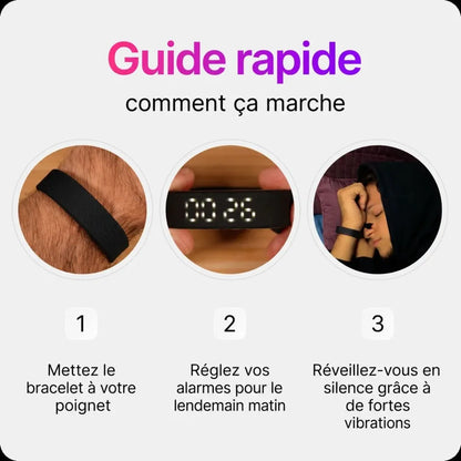 Bracelet de Réveil Silencieux